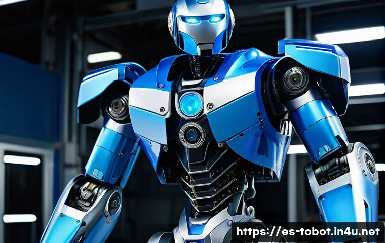 또봇 애니메이션 속 과학적 아이디어 - A detailed scene of a modular transforming robot in mid-transformation, showcasing articulated joint...